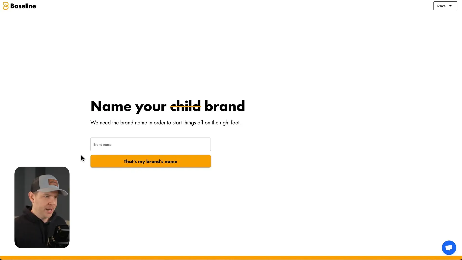 Creating a new brand in Baseline