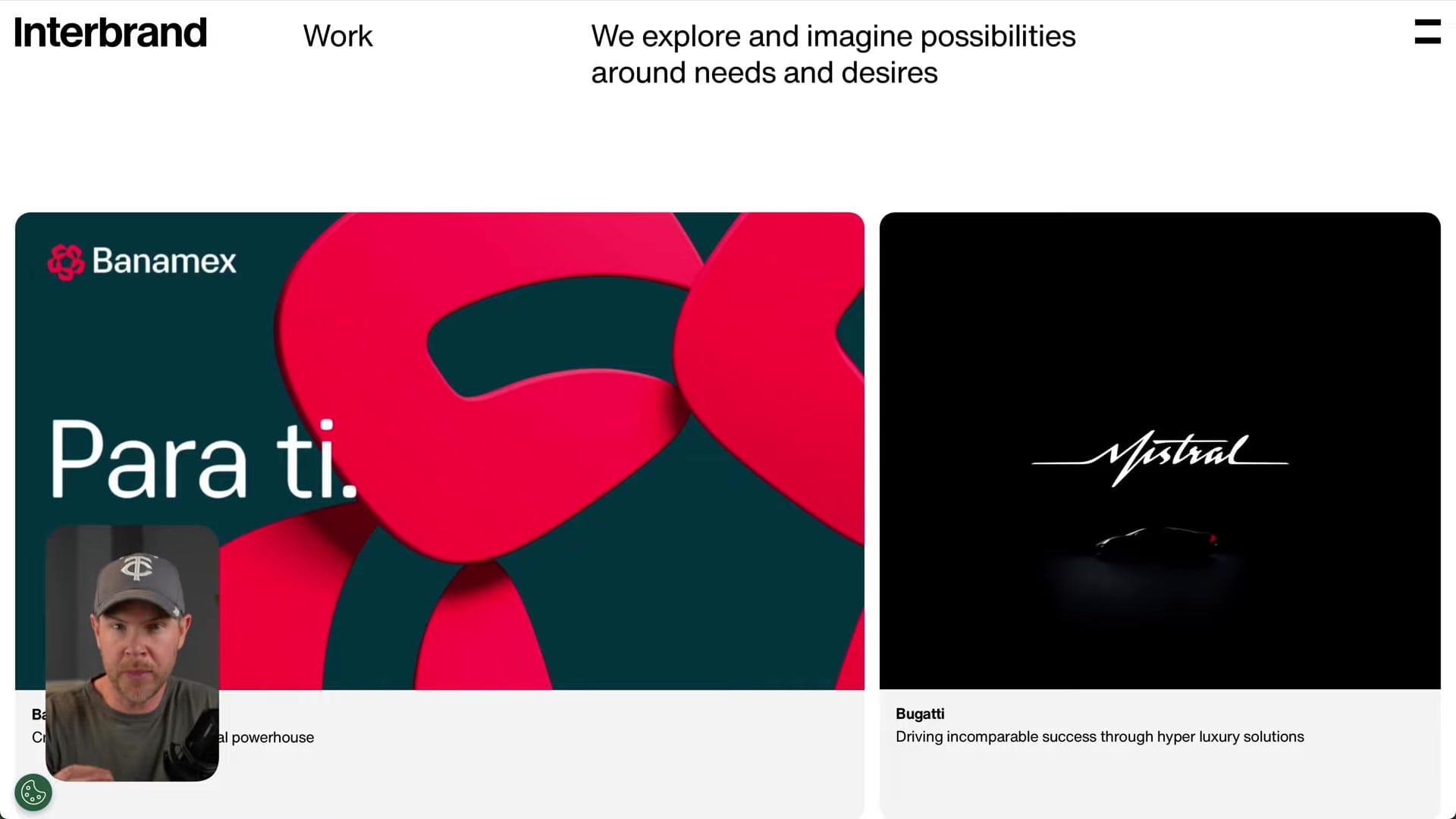 Screenshot: Introduction to Branding Agencies