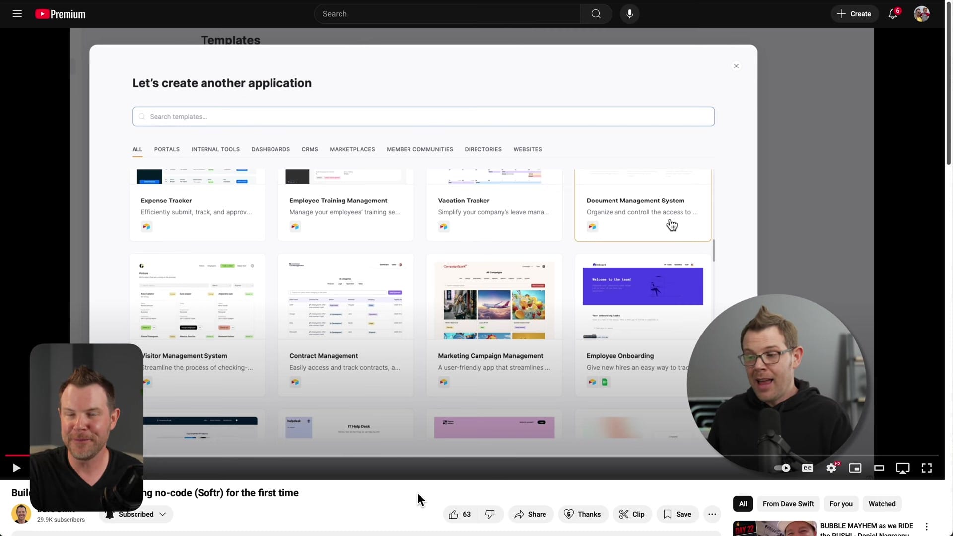 Screenshot: What is Softr?