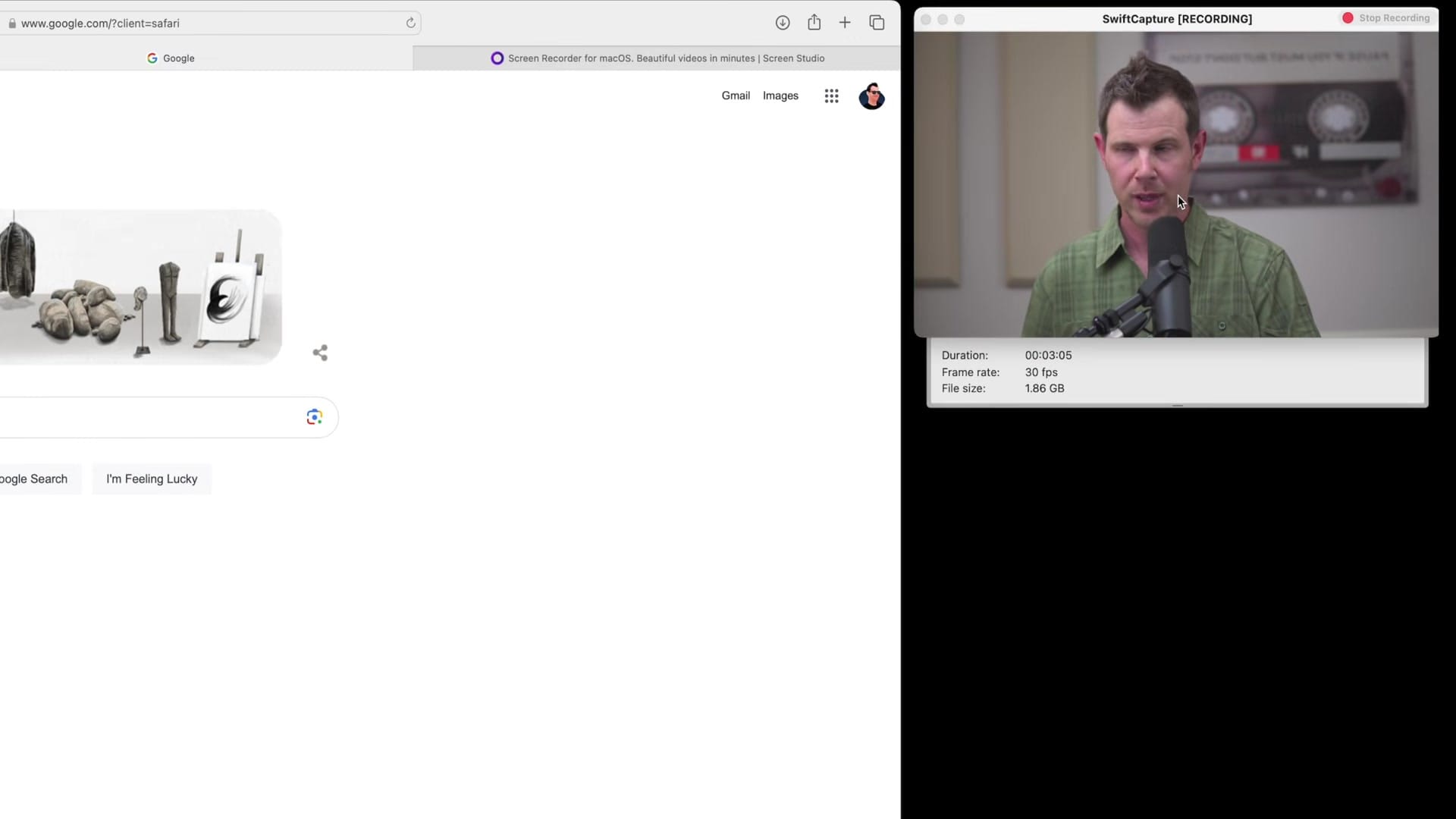 Screenshot: Screen Studio