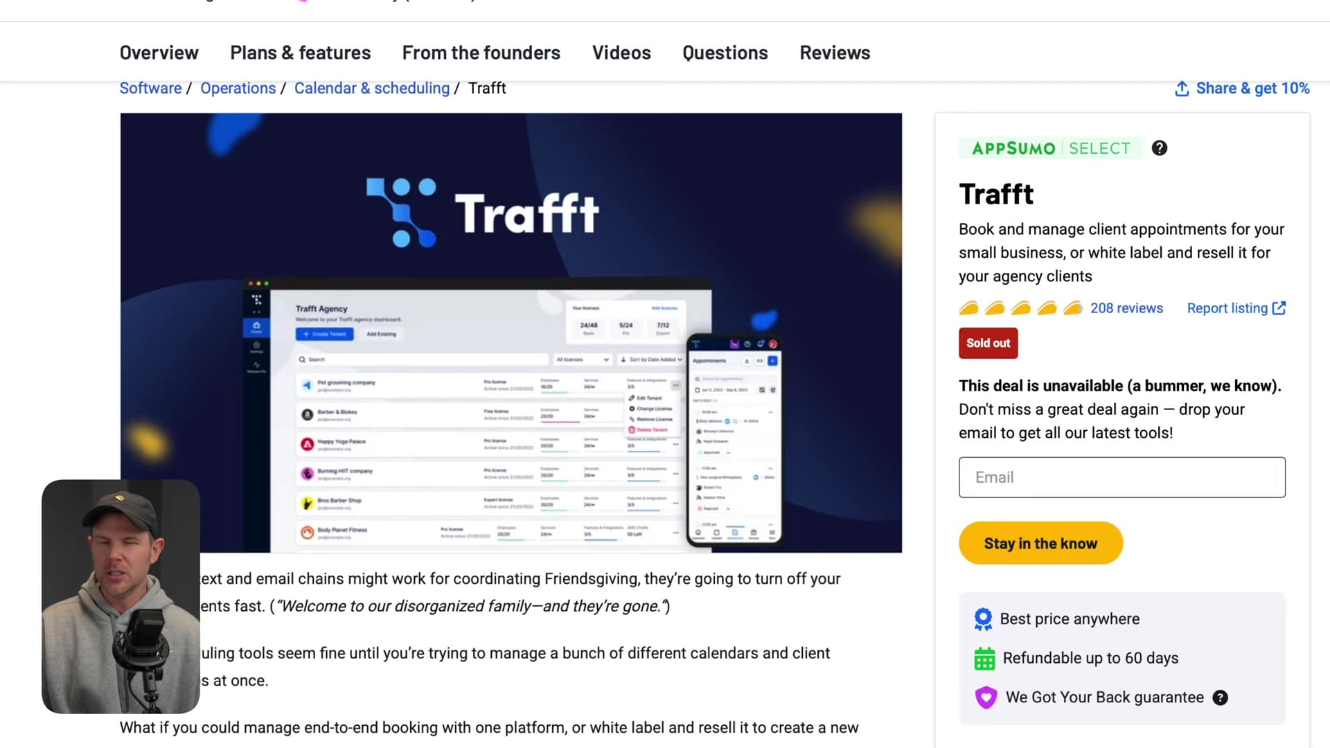 Screenshot: Introduction to AppSumo Black Friday Drop 3
