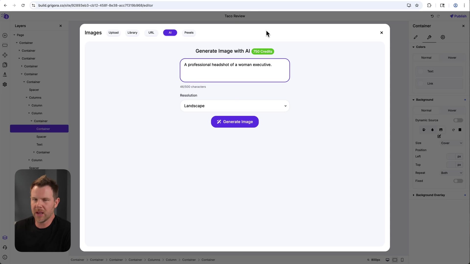 Screenshot: Managing Pages and SEO Basics