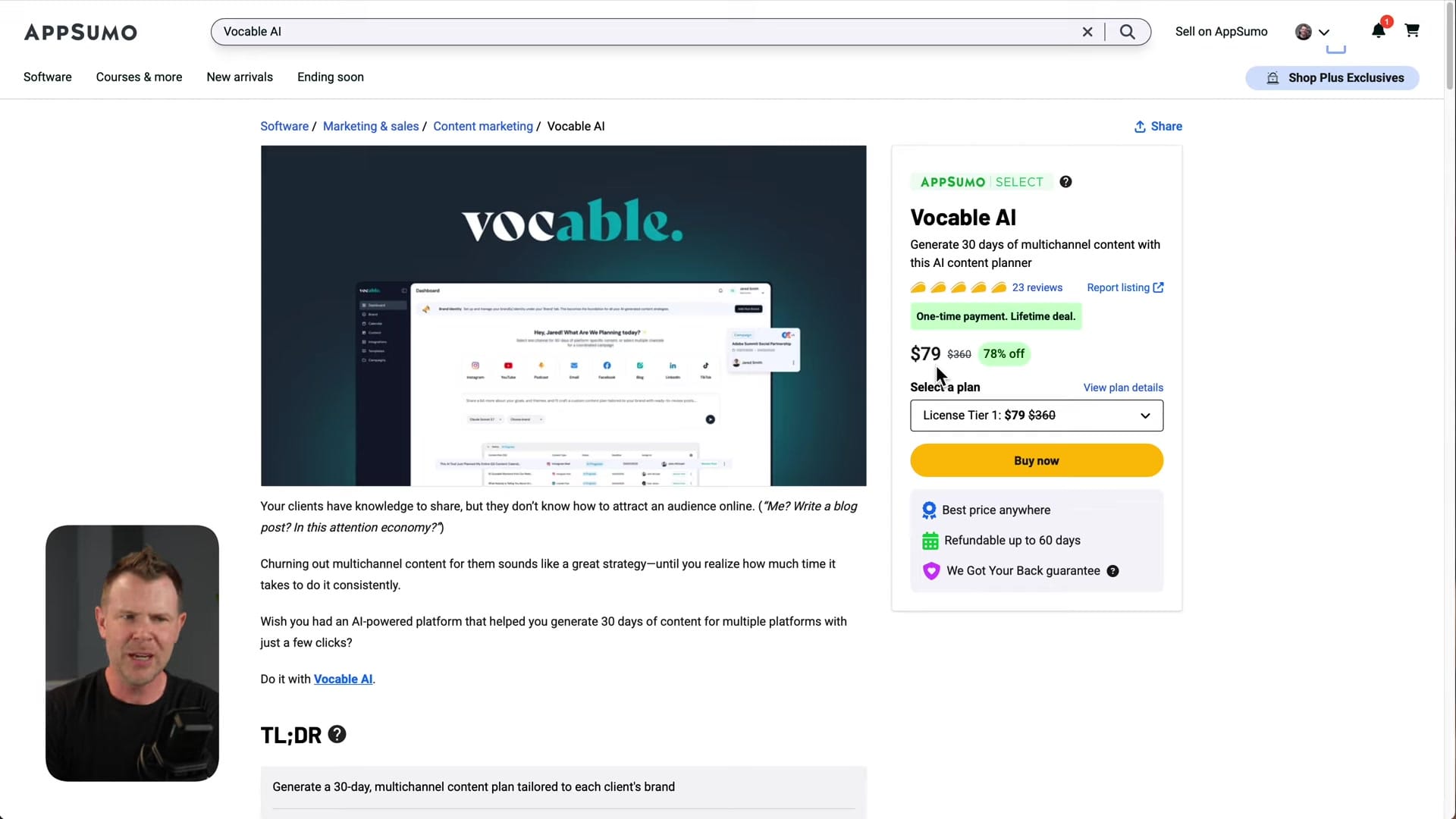 Screenshot: Pricing Tiers Explained