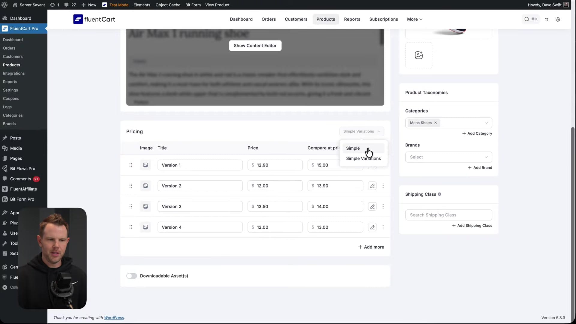 Screenshot: Fluent Cart – The Real WooCommerce Competitor