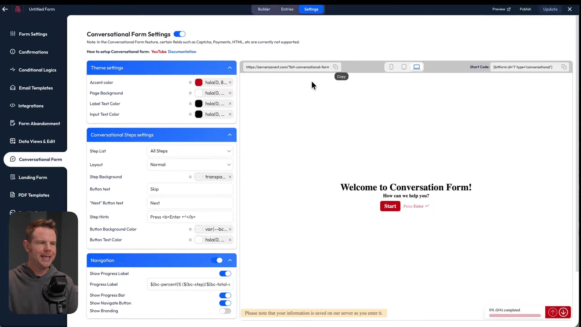 Screenshot: Advanced Features & Calculations