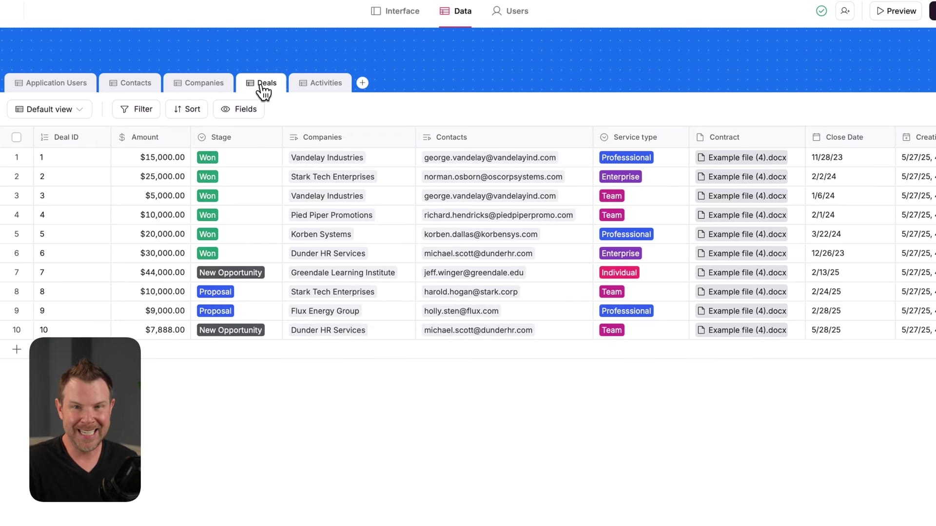 Screenshot: Database Fundamentals