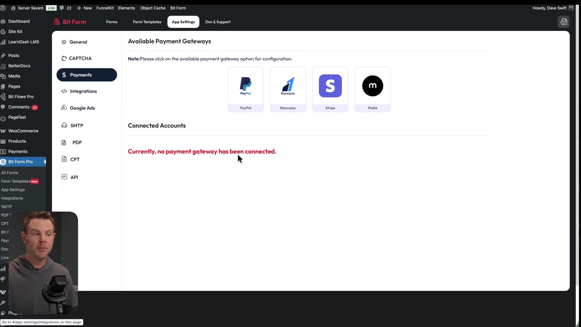 Screenshot: File Uploads & Advanced Fields