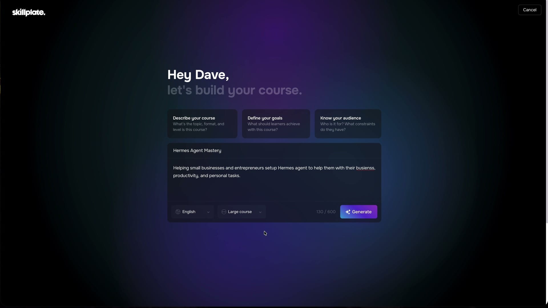 Course player, downloads, and bundles