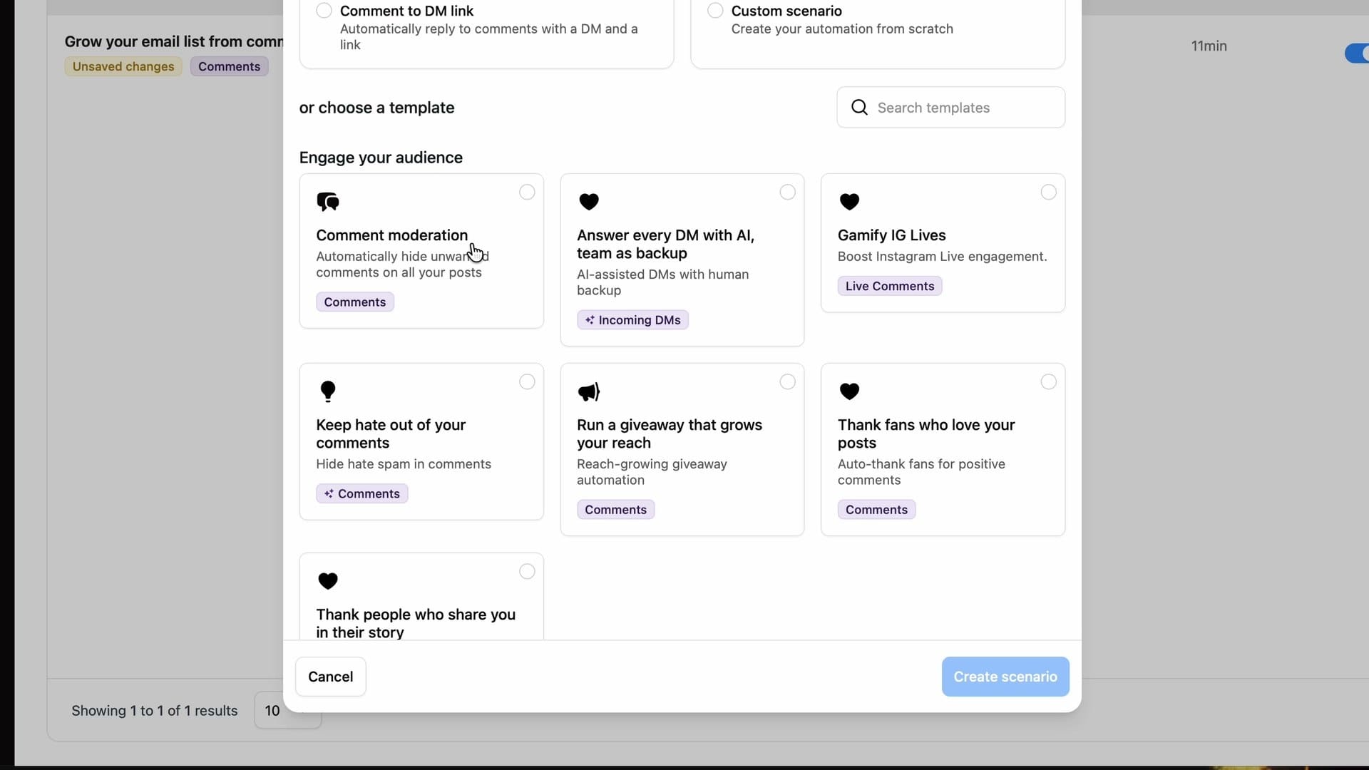 The template library