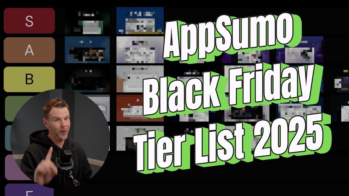 AppSumo Black Friday Deals Tier List: Every Deal Ranked