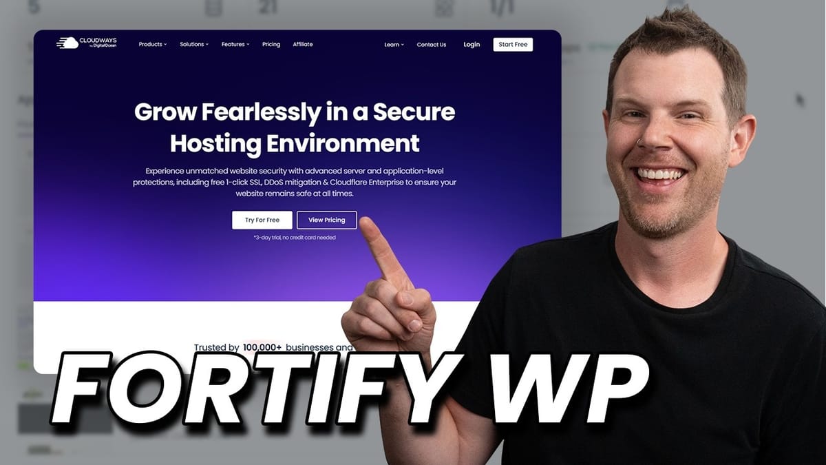Cloudways WordPress Security: Firewall, SSL & Malware Protection