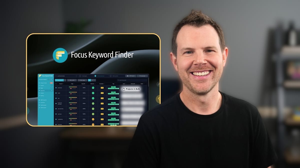 Focus Keyword Finder Review: AI SEO Content Tool Worth $59?