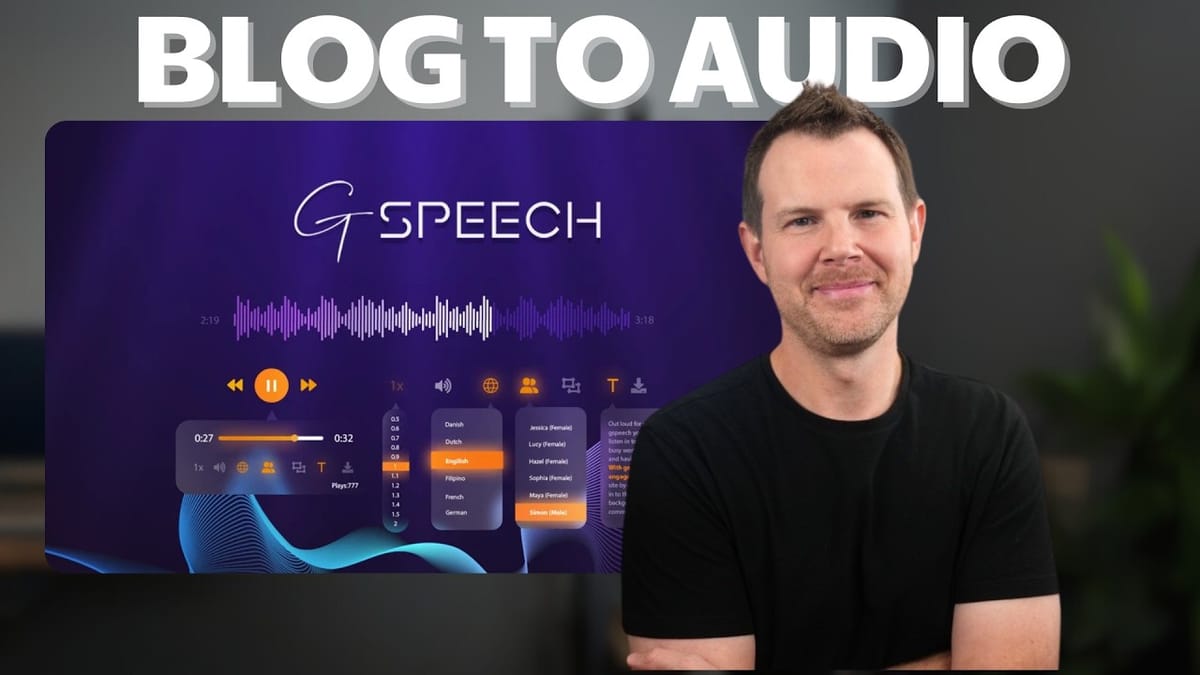 GSpeech Review: Text-to-Speech for Your Website Worth It?