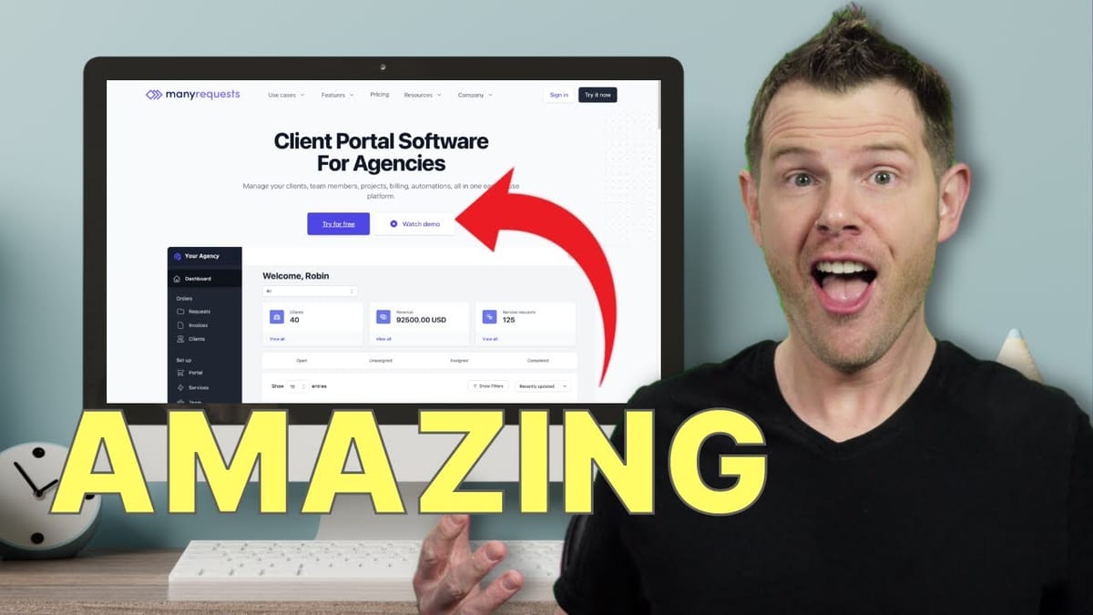 ManyRequests Review: Client Portal for Service Agencies