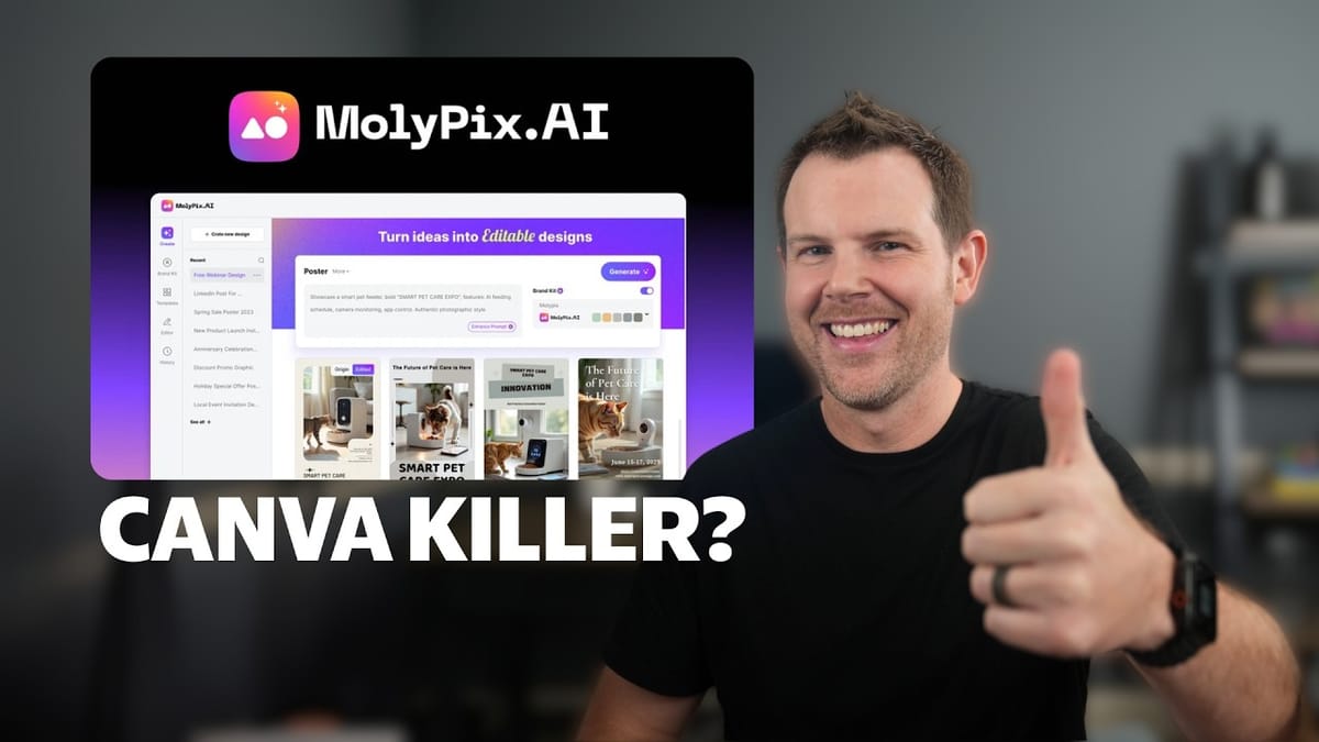MolyPix Review: AI Design Tool With Editable Layers