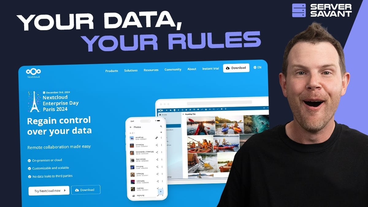NextCloud on Hetzner: Self-Host Your Cloud Storage for $5/mo