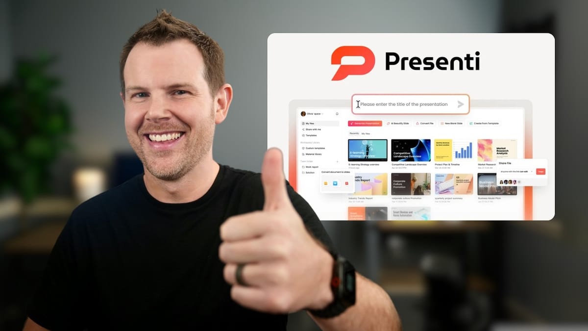 Presenti Review: AI Presentation Builder on AppSumo