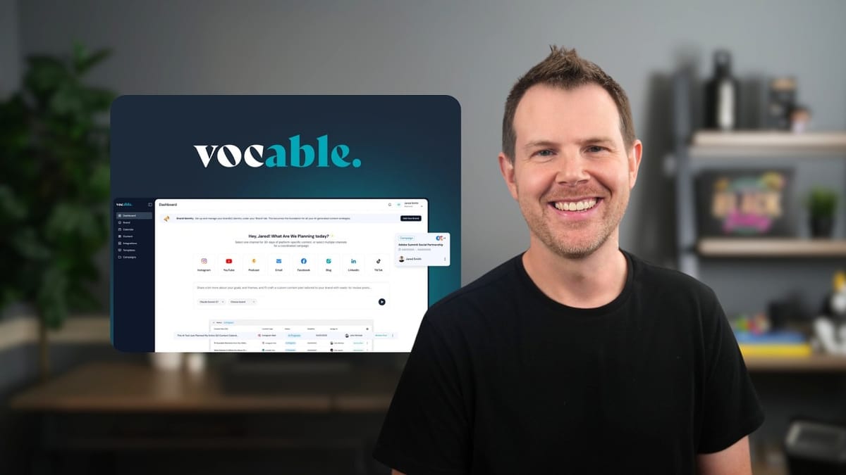Vocable AI Review: 30 Days of Social Media Content in One Click