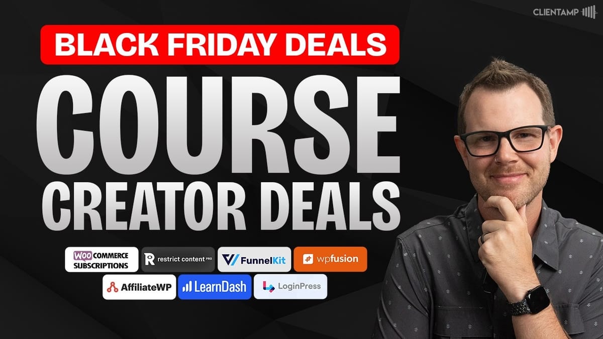 6 WordPress Black Friday Deals for Course Creators (2024)