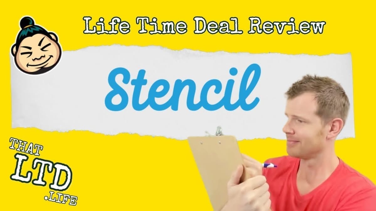 Stencil Review - Create Social Media Graphics [AppSumo 2019]