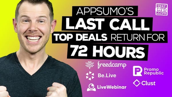 AppSumo Last Call: BeLive, LiveWebinar, Clust & More