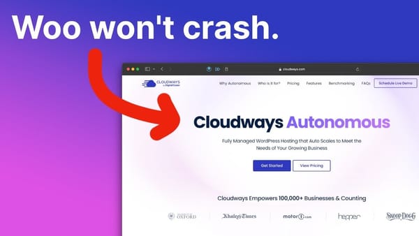 Cloudways Autonomous Review: Kubernetes Hosting for WooCommerce