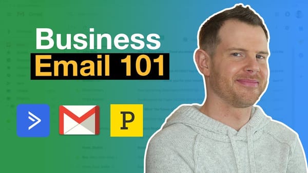Email 101: Work Mail, Transactional & Marketing Emails