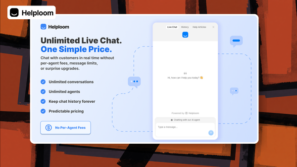 HelpLoom AppSumo: Live Chat + AI Support Widget