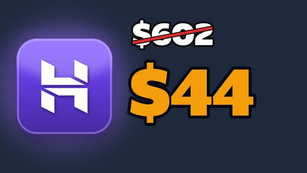 Hostinger Bundle: $44 for a year, normally $602