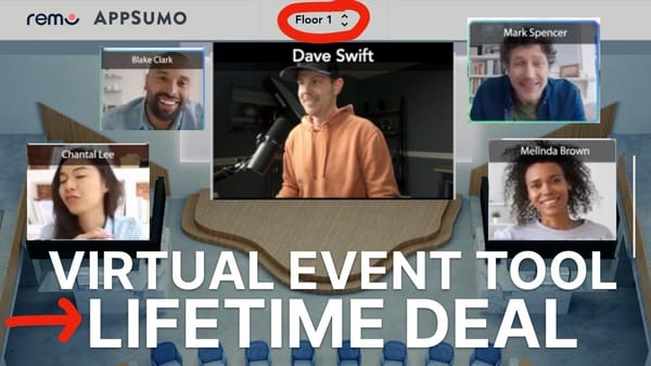 Virtual events WITHOUT recurring costs - Remo AppSumo LTD