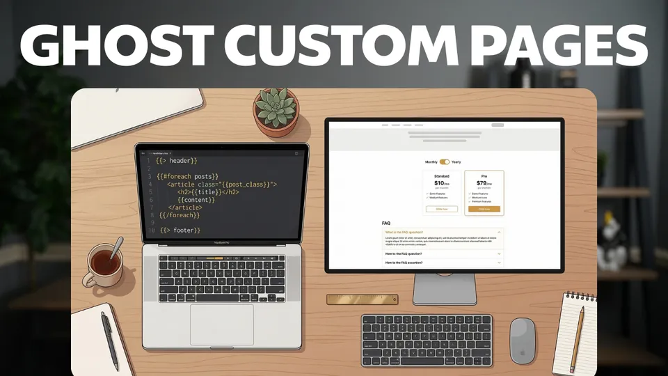 Ghost Loading In App Pages How I Built Custom Pages in Ghost (and How You Can Too)